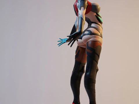 Rei Ayanami EVA 3D Print Model