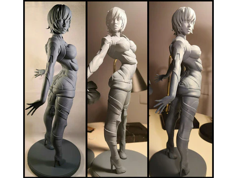 Rei Ayanami EVA 3D Print Model