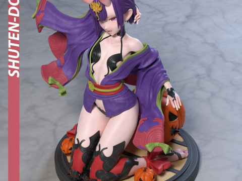 Shuten Douji 3D printmodel