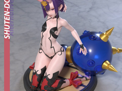 Shuten Douji 3D printmodel