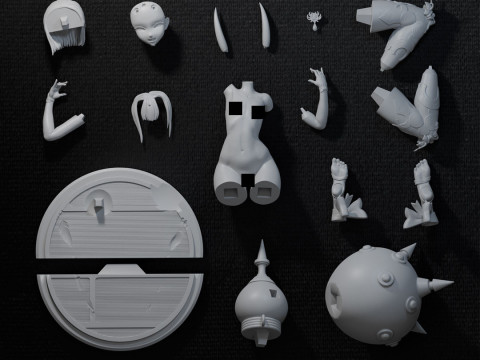 Shuten Douji 3D printmodel