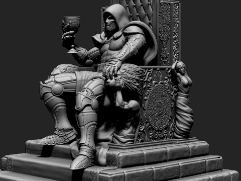 Doutor Destino Modelo de Impressão 3D