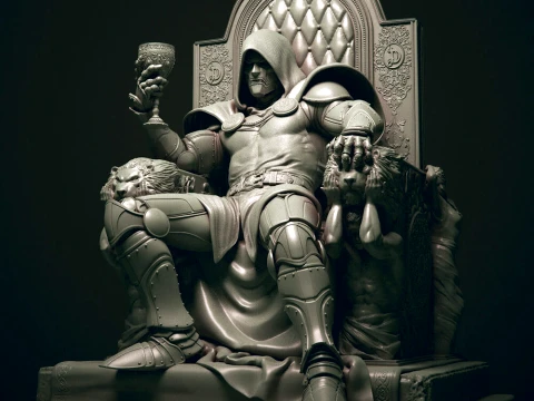 Doutor Destino Modelo de Impressão 3D