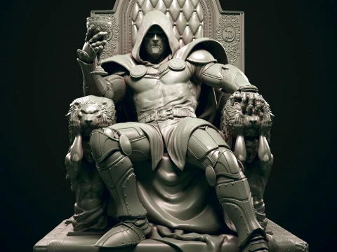 Doutor Destino Modelo de Impressão 3D