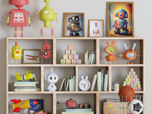 Toy set 01 3D 模型