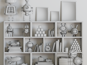 Toy set 01 3Dモデル