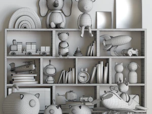 Spielzeugset 03 3D Modell