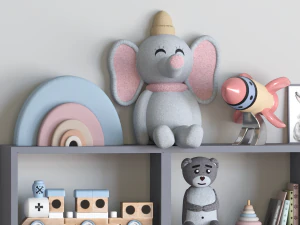 Spielzeugset 03 3D Modell