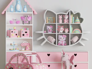 Conjunto de juguetes 04 Modelo 3D