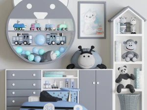 Conjunto de juguetes 06 Modelo 3D