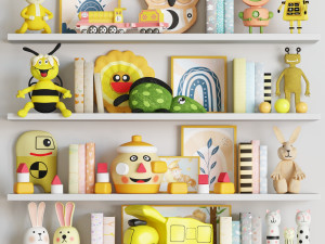 Toy set 07 3D Модель