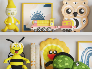 Toy set 07 Modello 3D