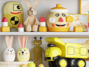 Toy set 07 Modello 3D