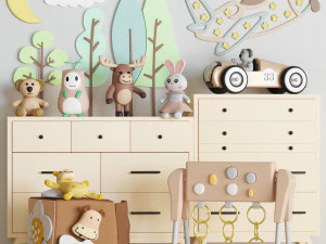 Conjunto de brinquedos 08 Modelo 3D