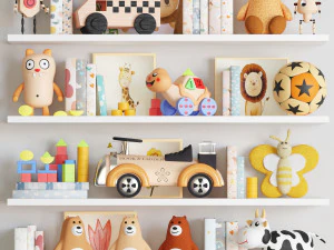 장난감 세트 09 3D 모델