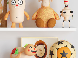 Toy set 09 3D 模型