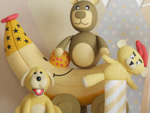 おもちゃセット10 3Dモデル