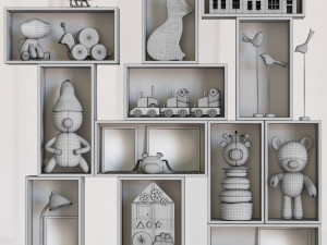 Toy set 12 3D Модель