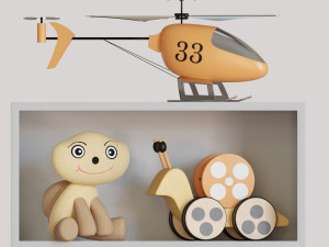 Toy set 12 3D Модель
