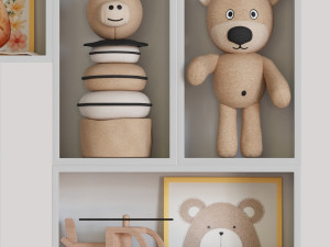 Toy set 12 3D Модель