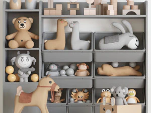 Conjunto de brinquedos 14 Modelo 3D