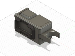 Unidad de visi&oacute;n piloto GUNDAM Modelo de impresión 3D