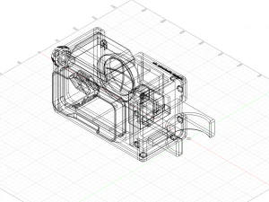 GUNDAM pilot Sight unit 3D Print Model