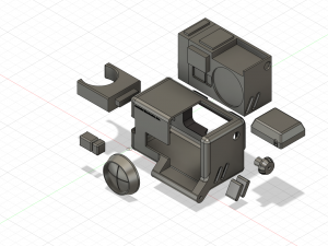 GUNDAM pilot Sight unit Modello di stampa 3D