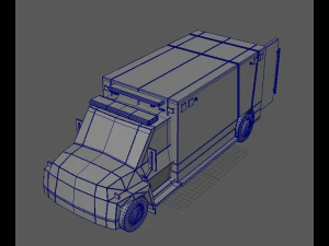The ambulance is never late 3D Model