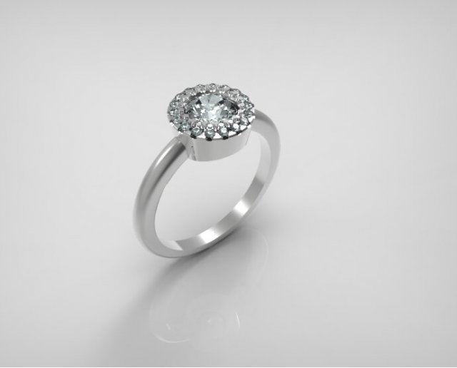 Ring 3D Print Model .c4d .max .obj .3ds .fbx .stl .blend