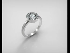 戒指 3D 打印模型