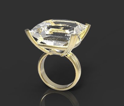 Ring 3Dプリントモデル .c4d .max .obj .3ds .fbx .stl .blend 