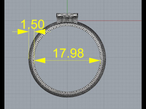 Ring Modelo de Impressão 3D