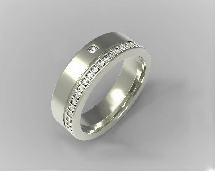 Anillo Modelo de impresión 3D .c4d .max .obj .3ds .fbx .stl .blend 