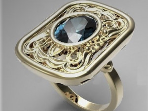 Ring 3D Print Model