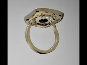 戒指 3D 打印模型