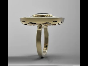 戒指 3D 打印模型