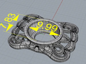 戒指 3D 打印模型
