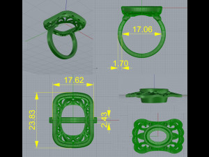 Ring 3D Print Model