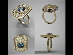 Ring 3D Print Model