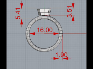 Ring 3D 프린트 모델