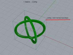 Ring 3Dプリントモデル