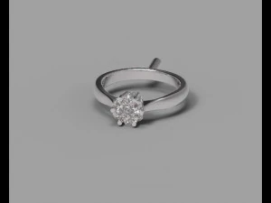 戒指 3D 打印模型