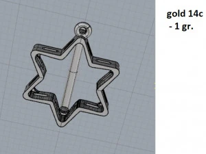 Pendant 3D Print Model