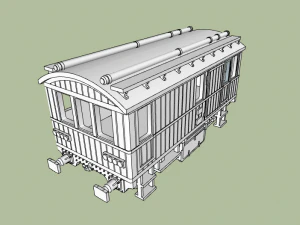 Renfe Tractor Trifasico - N escala 3D Model