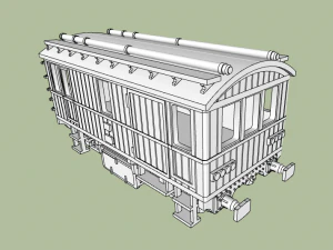 Renfe Tractor Trifasico - N escala 3D Model