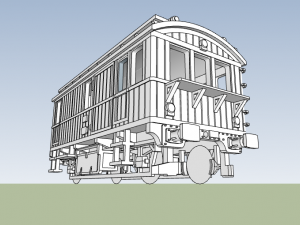 Renfe Tractor Trifasico - N escala Model 3D