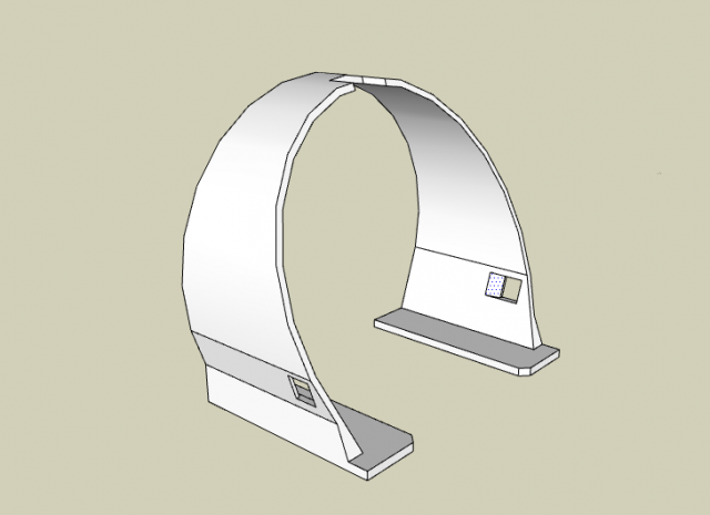 Tunel tav ferroviario - N escala 3D 모델 .c4d .max .obj .3ds .fbx .stl .blend 