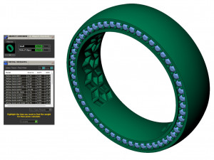 Wedding band 3D Print Model