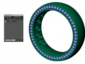 Wedding band 3D Print Model